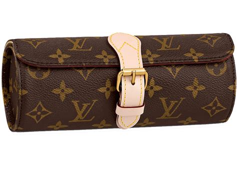 louis vuitton 3 watch case.